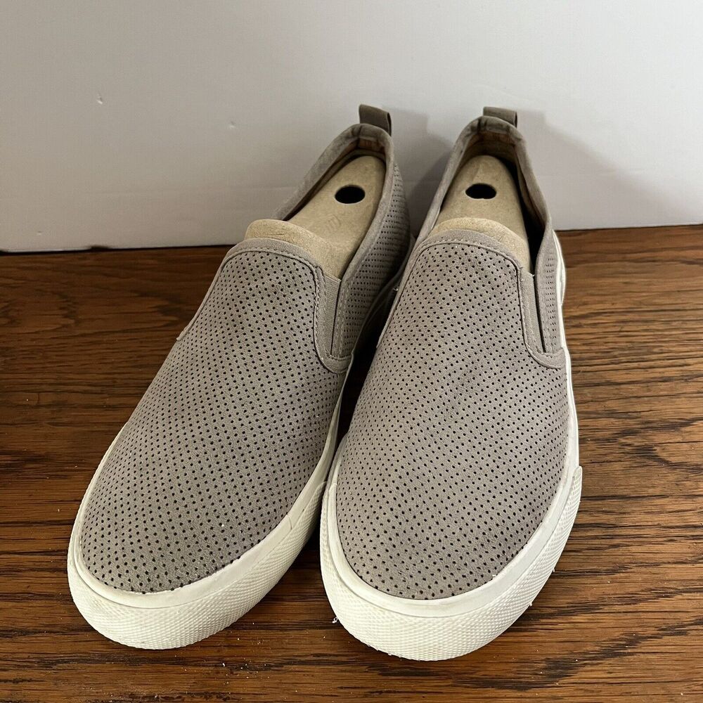 Tommy Bahama Loafers Perforated Taupe Women's 8.5 Boat Shoes Sneakers Neutrals‎
